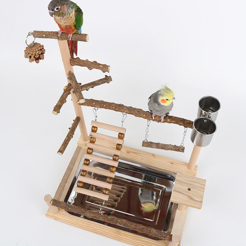 Sichuan Pepper Parrot Climbing Training Platform