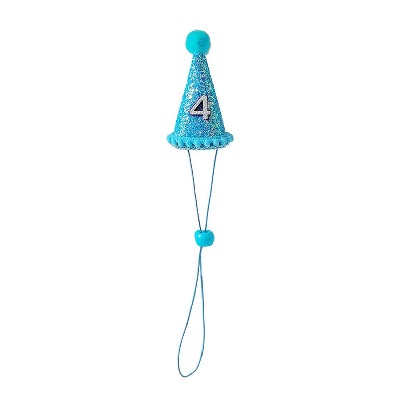 Funny Pet Party Hat | Dog Cat Birthday Cap for Small Pets